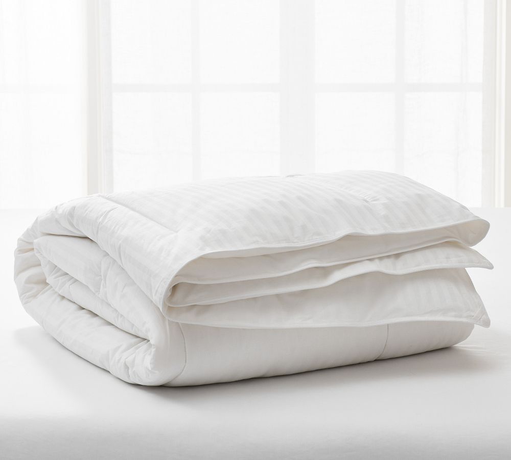 Classic 550 FP White Down Duvet Insert Pottery Barn