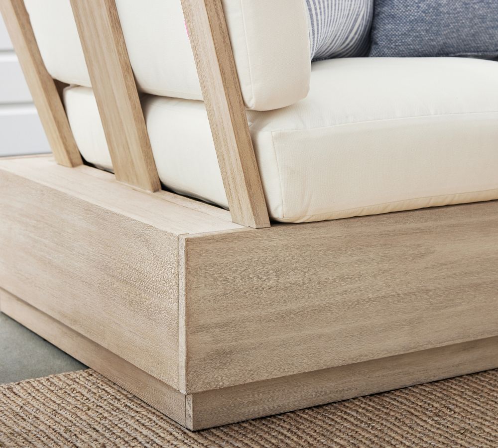 Indio Platform Outdoor Furniture Cushions Pottery Barn