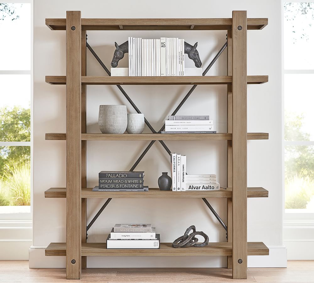 Benchwright Etagere Bookcase | Pottery Barn