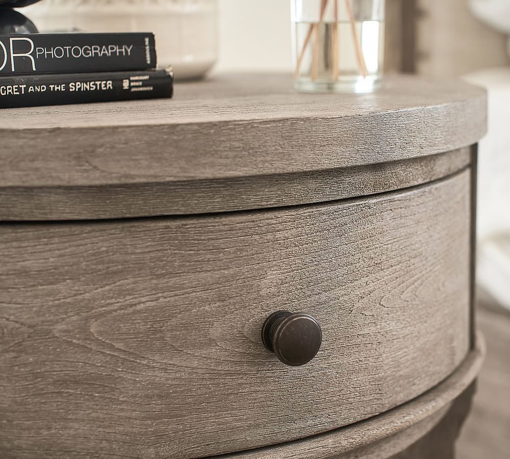 Toulouse Round Nightstand Pottery Barn