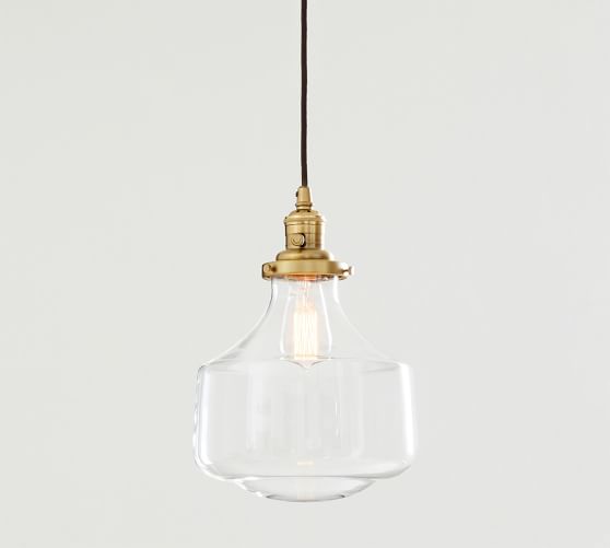 pottery barn schoolhouse light