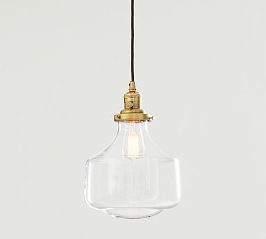 pottery barn schoolhouse light