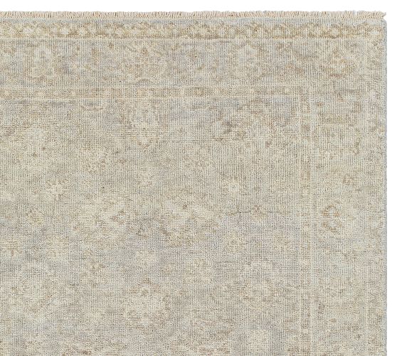 Leiea HandKnotted Wool Rug Pottery Barn