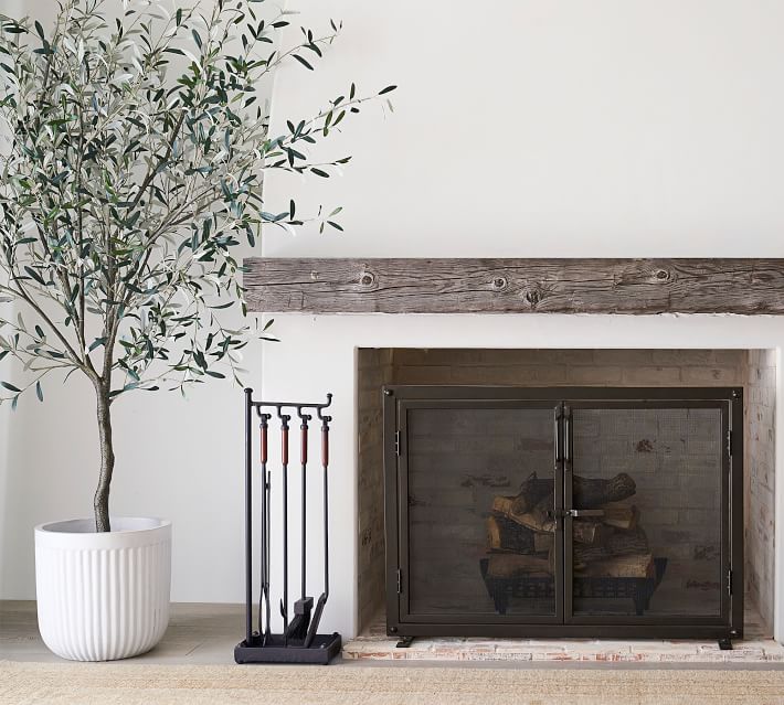 Concrete Fluted Planters