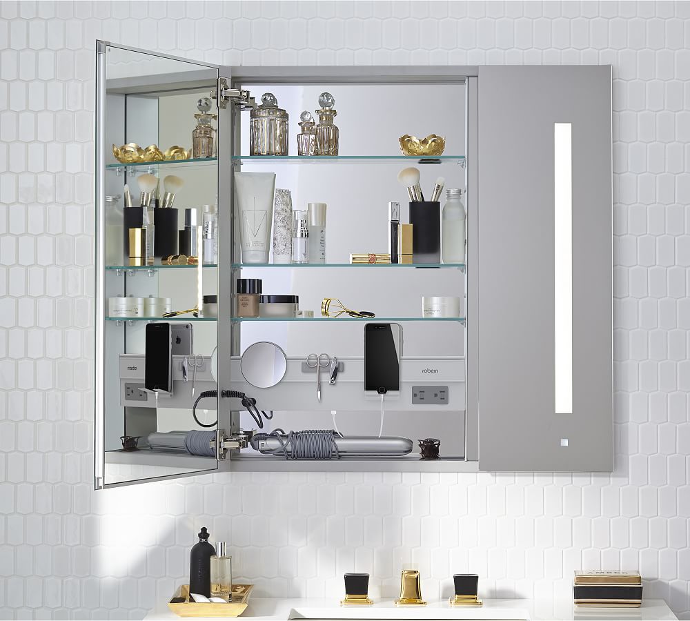 Robern AiO Double Door Medicine Pottery Barn