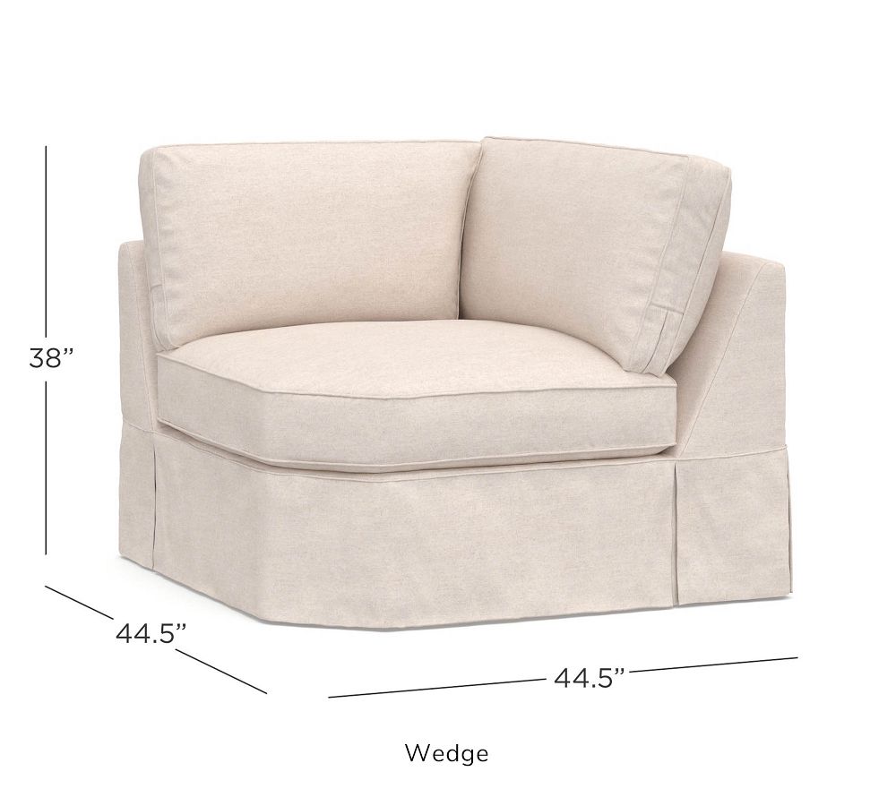 Build Your Own - PB Basic Slipcovered Sectional Components | Pottery Barn