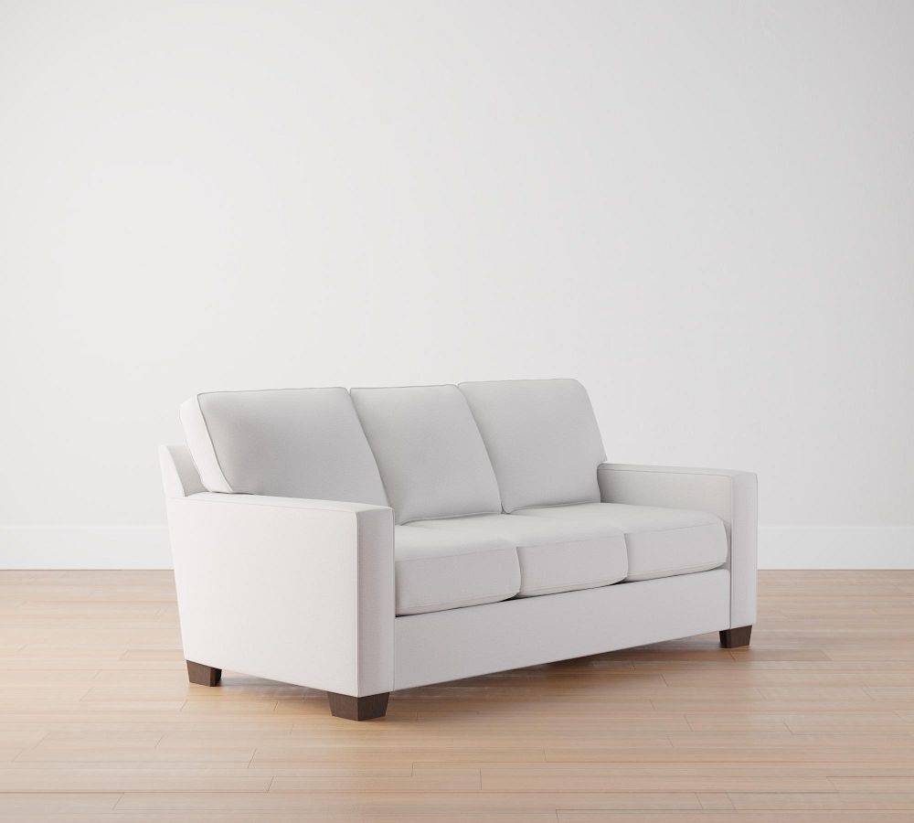 Buchanan Square Arm Upholstered Deluxe Sleeper Sofa Bed Pottery Barn