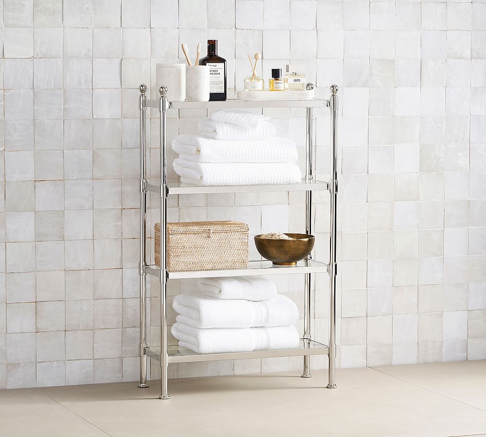 Metal Floor Storage Pottery Barn