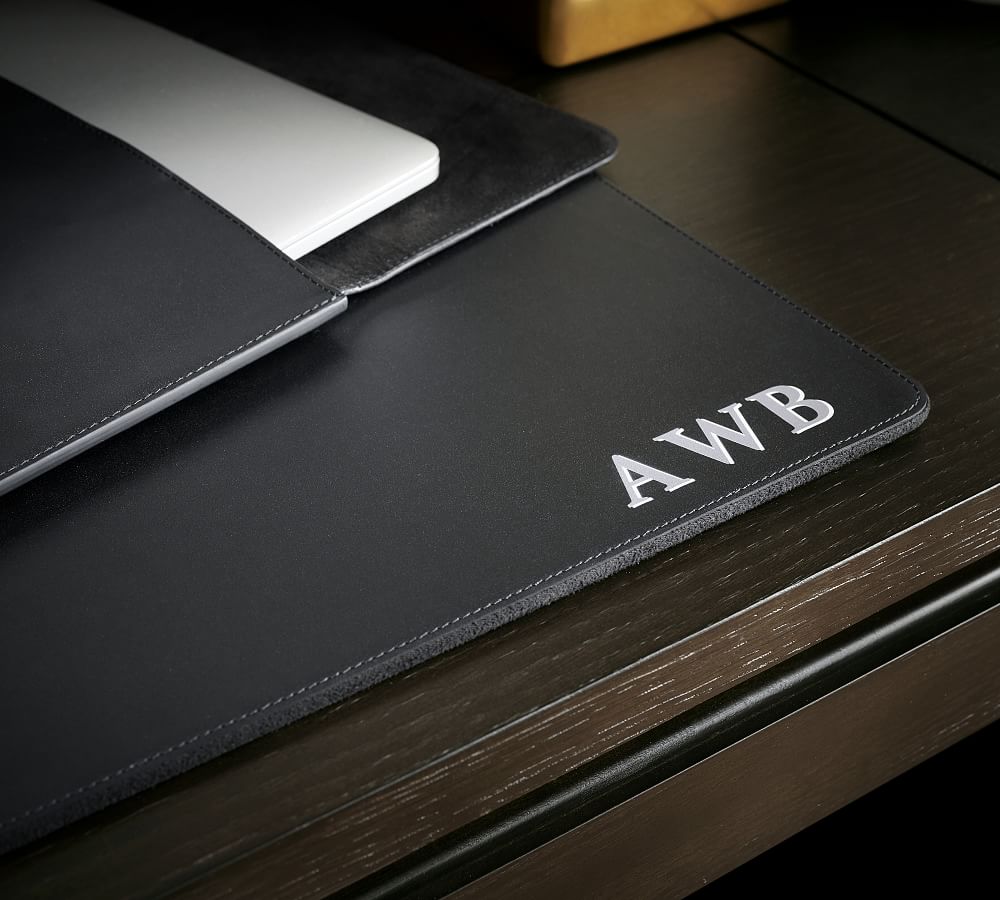 Classic Leather Desk Accessories Collection Pottery Barn