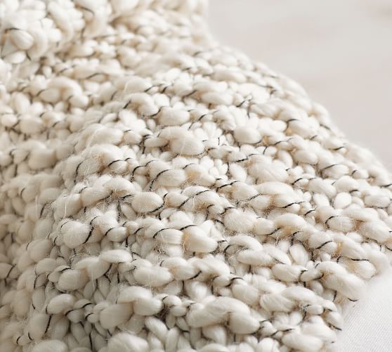 Shiloh Chunky Handknit Throw Pottery Barn