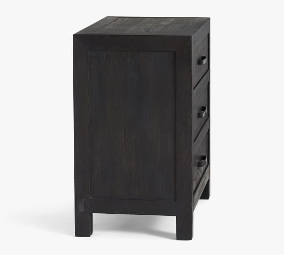 black nightstand 28 high