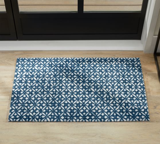 Luca Washable Floor Mat Pottery Barn