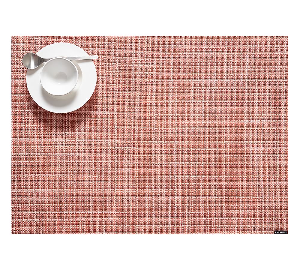 Chilewich Mini Basketweave Indoor/Outdoor Placemats Pottery Barn