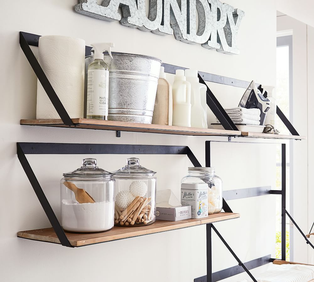 Trenton Shelves Pottery Barn