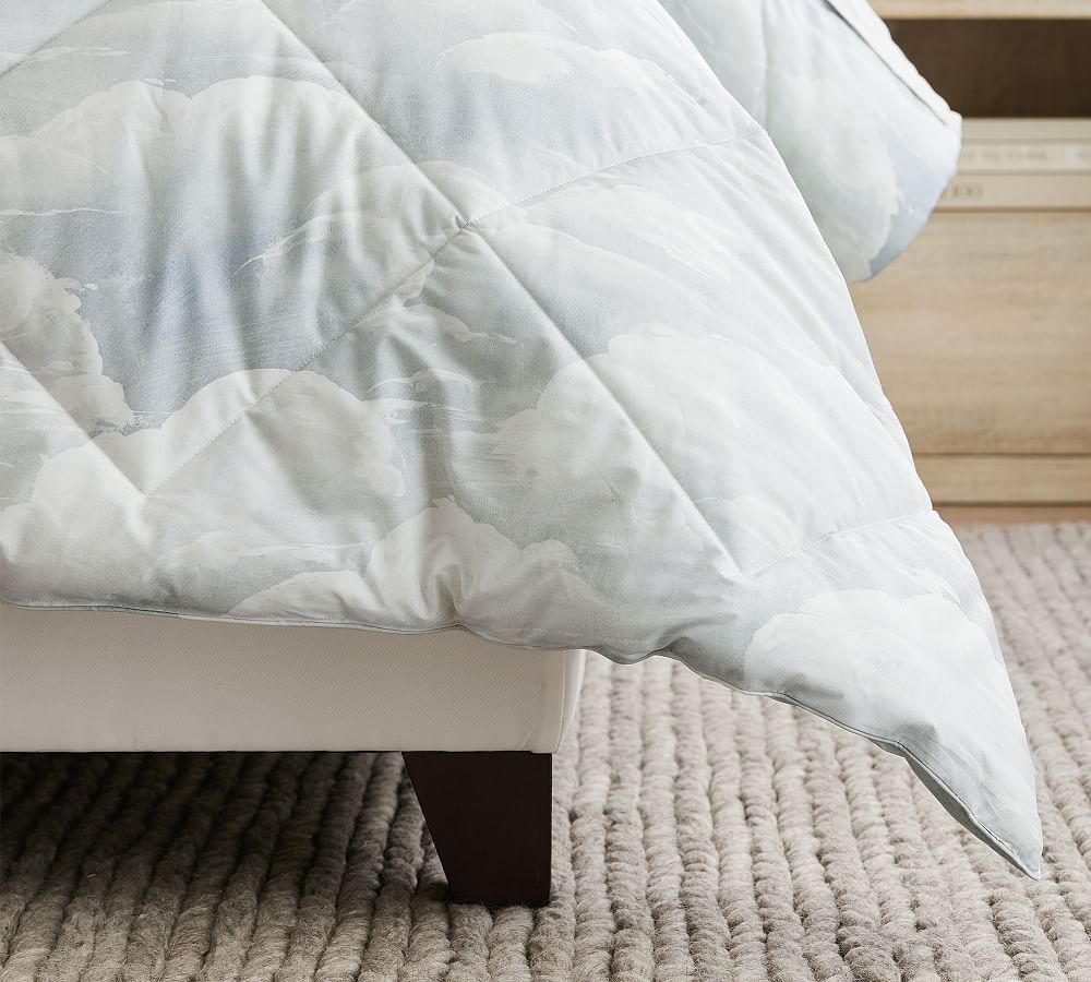 Cloud Percale Comforter Pottery Barn