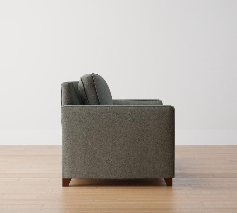 Cameron Square Arm Twin Sleeper Sofa For Small Spaces Pottery Barn