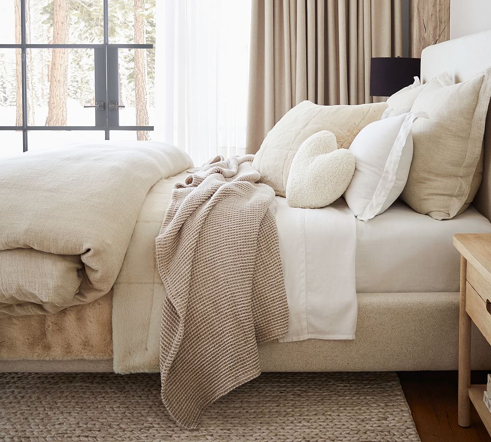 Waffle Weave Blanket Pottery Barn