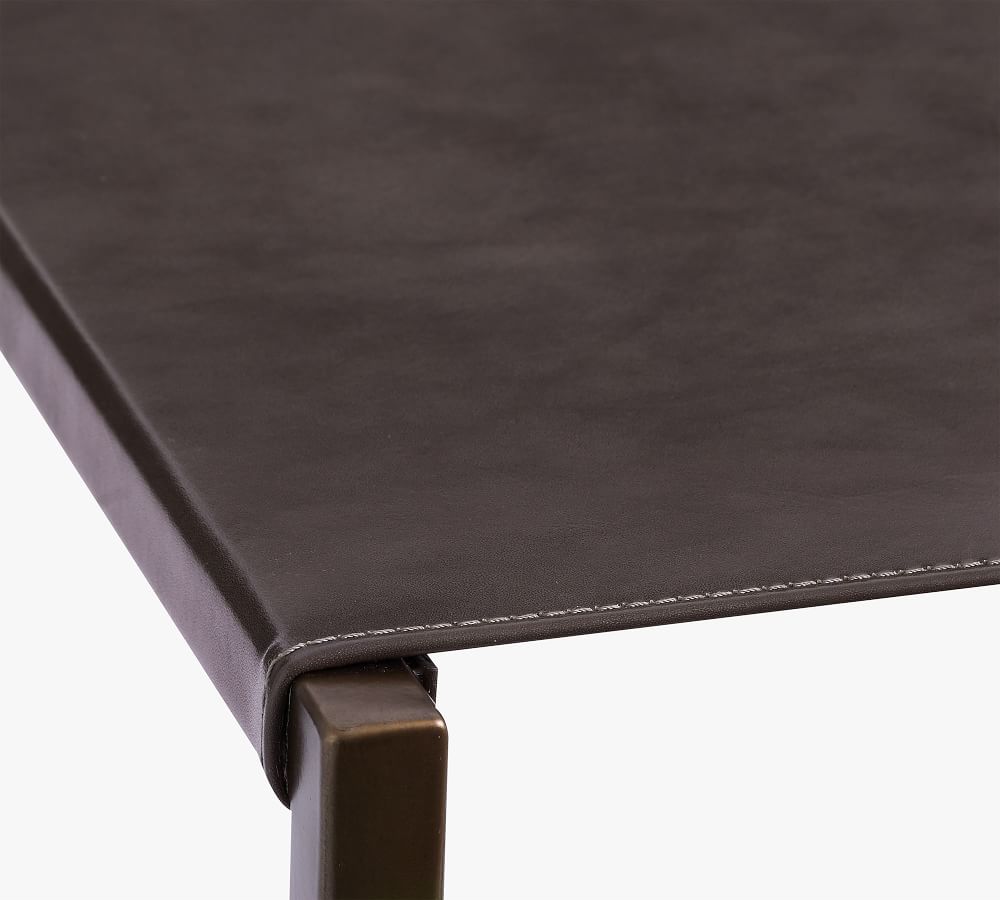 Pottery Barn Hardy Backless Leather Bar & Counter Stools Yorkdale Mall