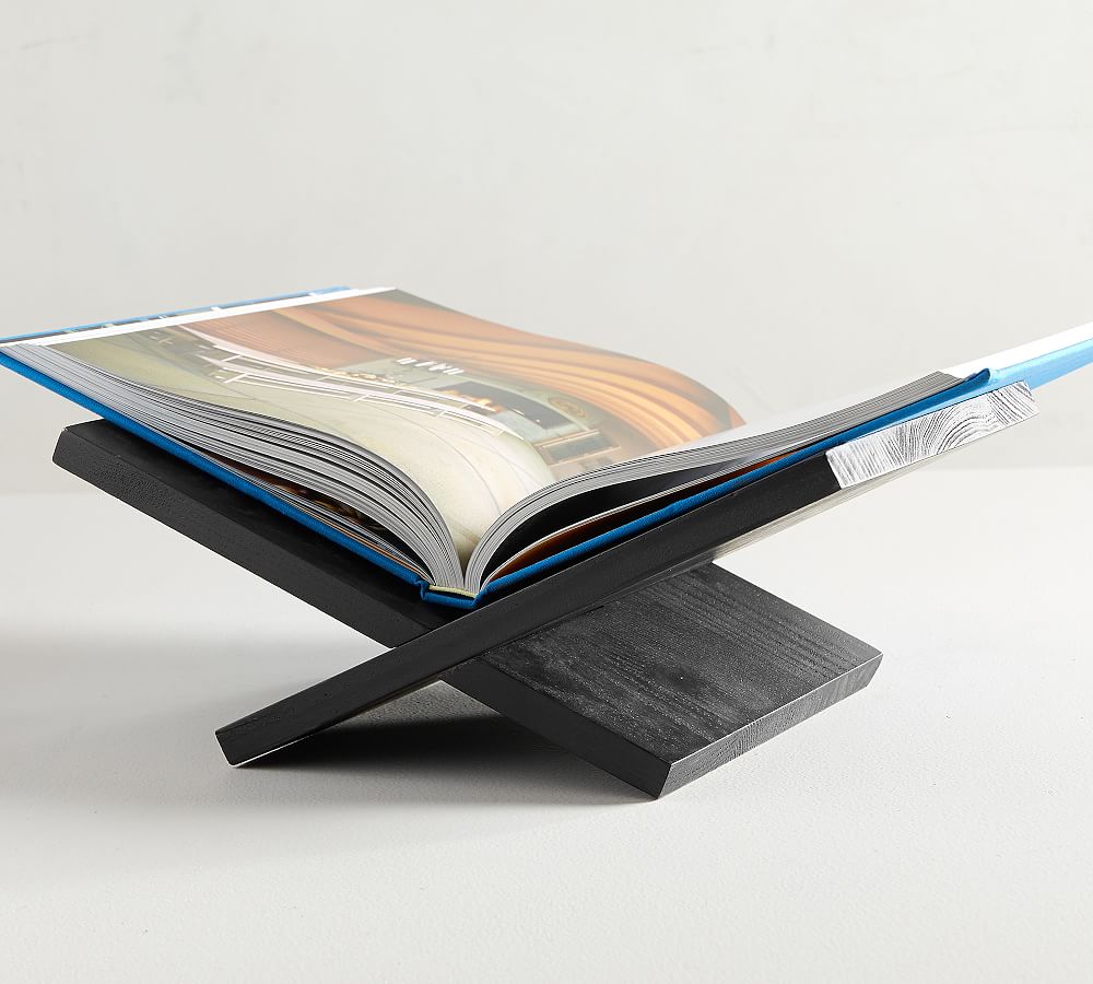 Open Book Display Rack Pottery Barn