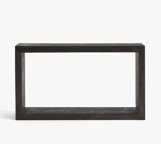 pottery barn black console