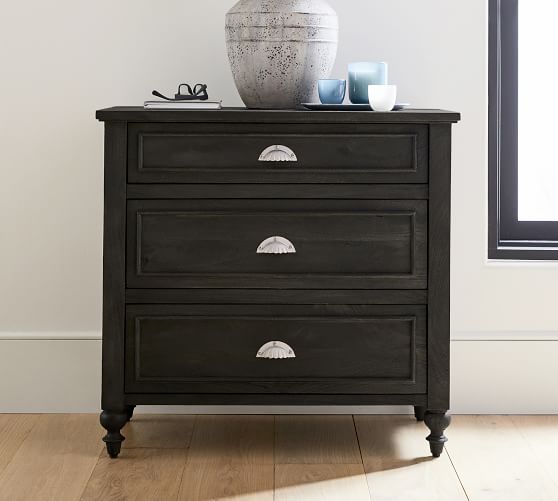 black nightstand pottery barn