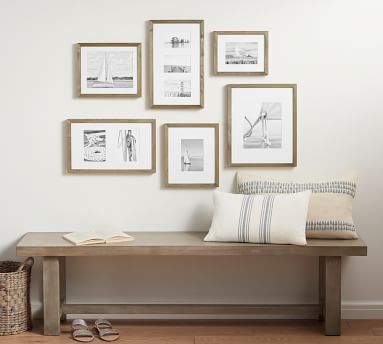 6-Piece Wood Gallery Frame Set | Pottery Barn