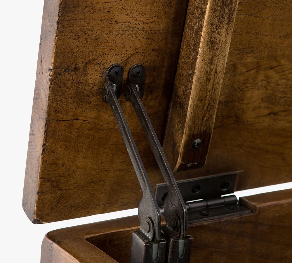 Parkview Reclaimed Wood Trunk Pottery Barn