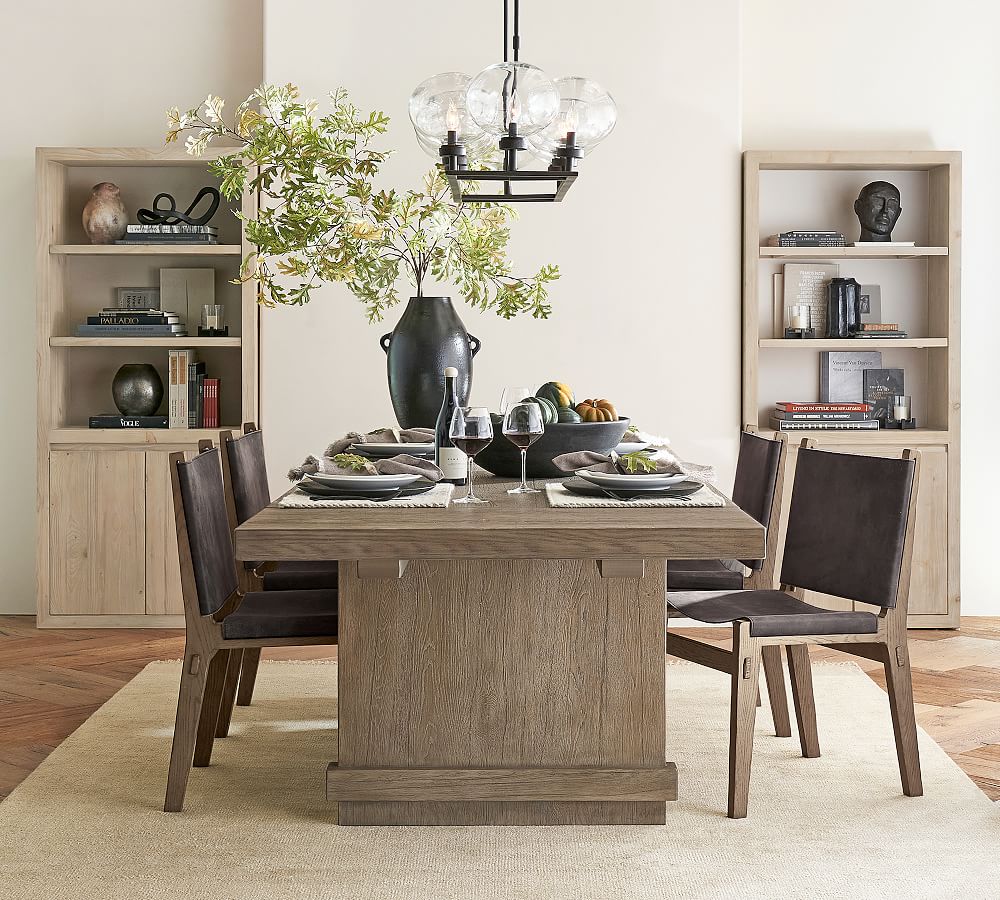 navy buffet cabinet