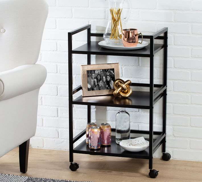 Metal Rolling Cart | Pottery Barn