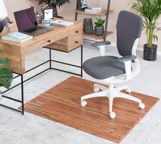 Wood Chair Mat Pottery Barn