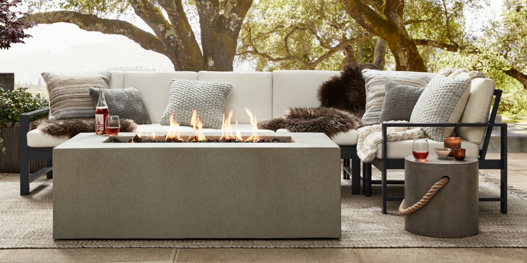 Talia Outdoor Pillow Pottery Barn