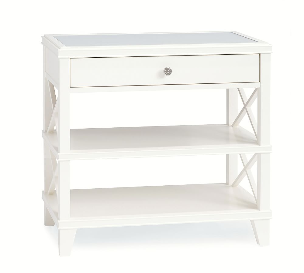 Clara Lattice Nightstand Pottery Barn
