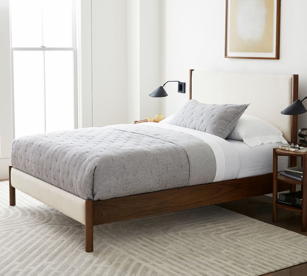 Bloomquist Platform Bed | Pottery Barn