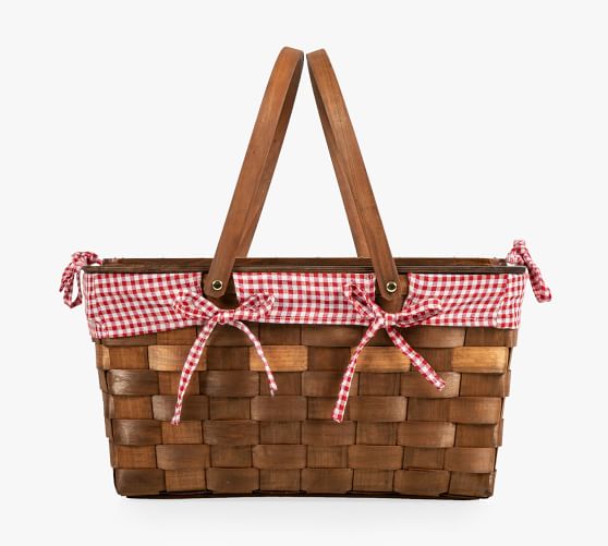 Suffolk Picnic Basket - Set For 2 | Pottery Barn