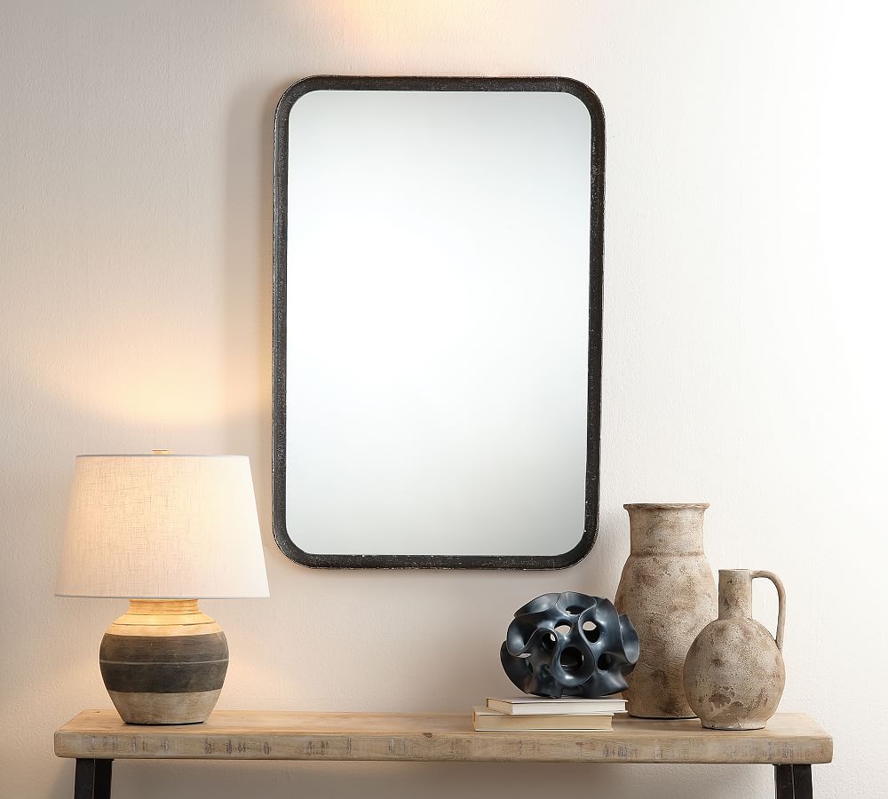 Capital Rounded Rectangle Vanity Mirror Pottery Barn