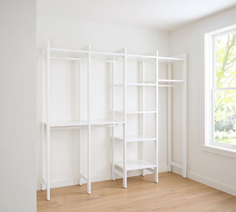 Essential WalkIn Closet by Hold Everything, 8' Hanging System with