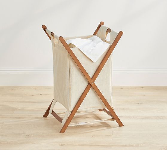 Foldable Laundry Hamper Pottery Barn