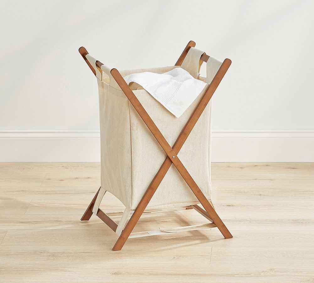 Foldable Laundry Hamper Pottery Barn