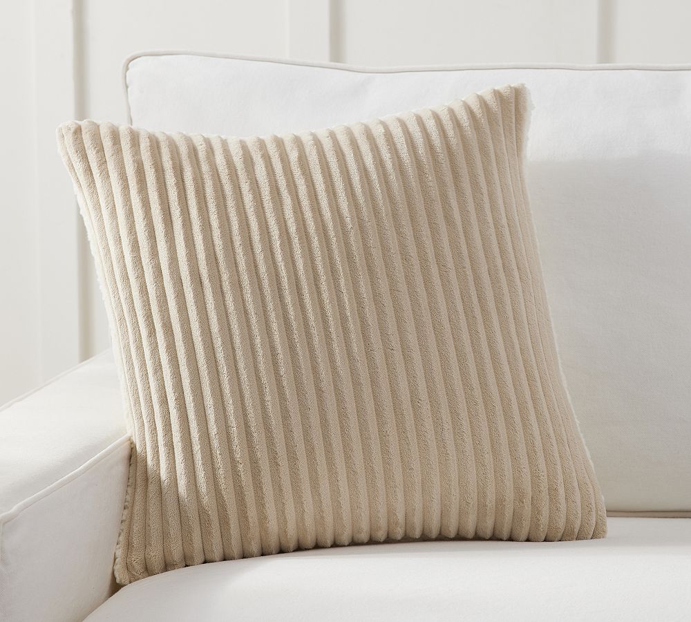 Ridgeline Sherpa Back Throw Pillow Cover Pottery Barn