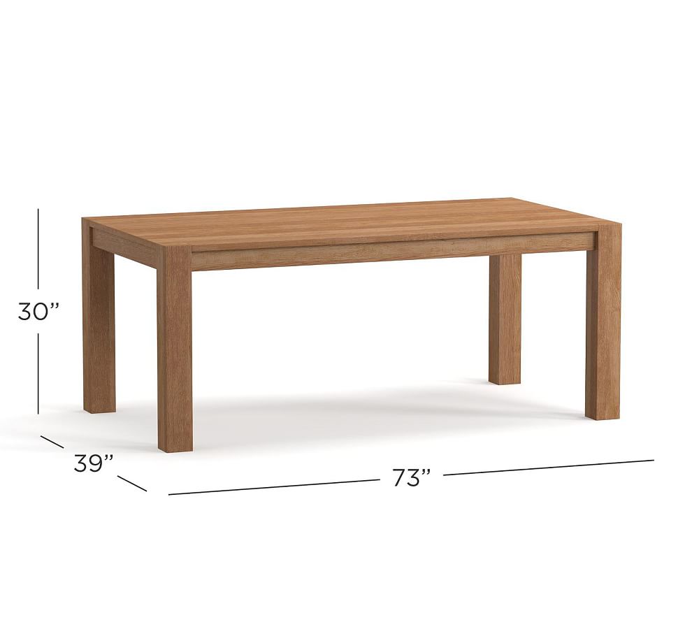 west elm parsons dining table