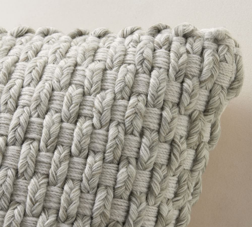 Cadyn Textured Indoor/Outdoor Pillow Pottery Barn