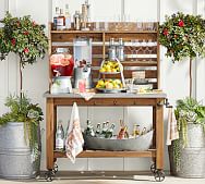 pottery barn outdoor buffet table