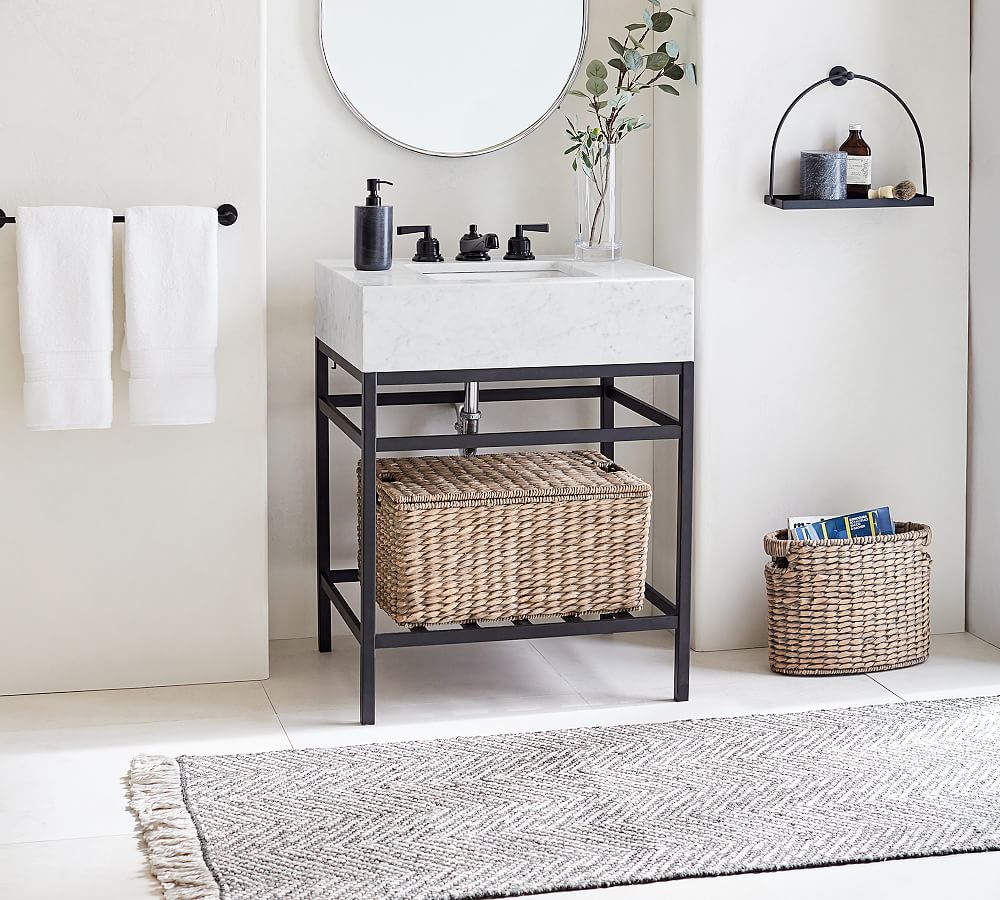 Wheatley Synthetic Rug with AntiSlip Backing Pottery Barn