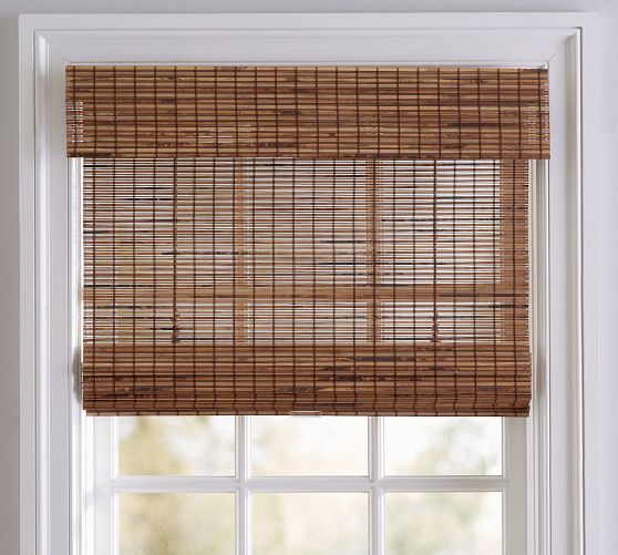 Custom Rue Bamboo Light Filtering Shade | Pottery Barn