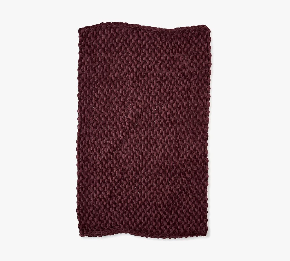 Bearaby Velvet Napper Weighted Blanket Pottery Barn