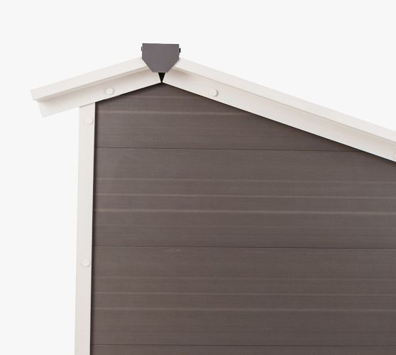 Ecoflex® Insulated Lodge Dog House Gray Pottery Barn