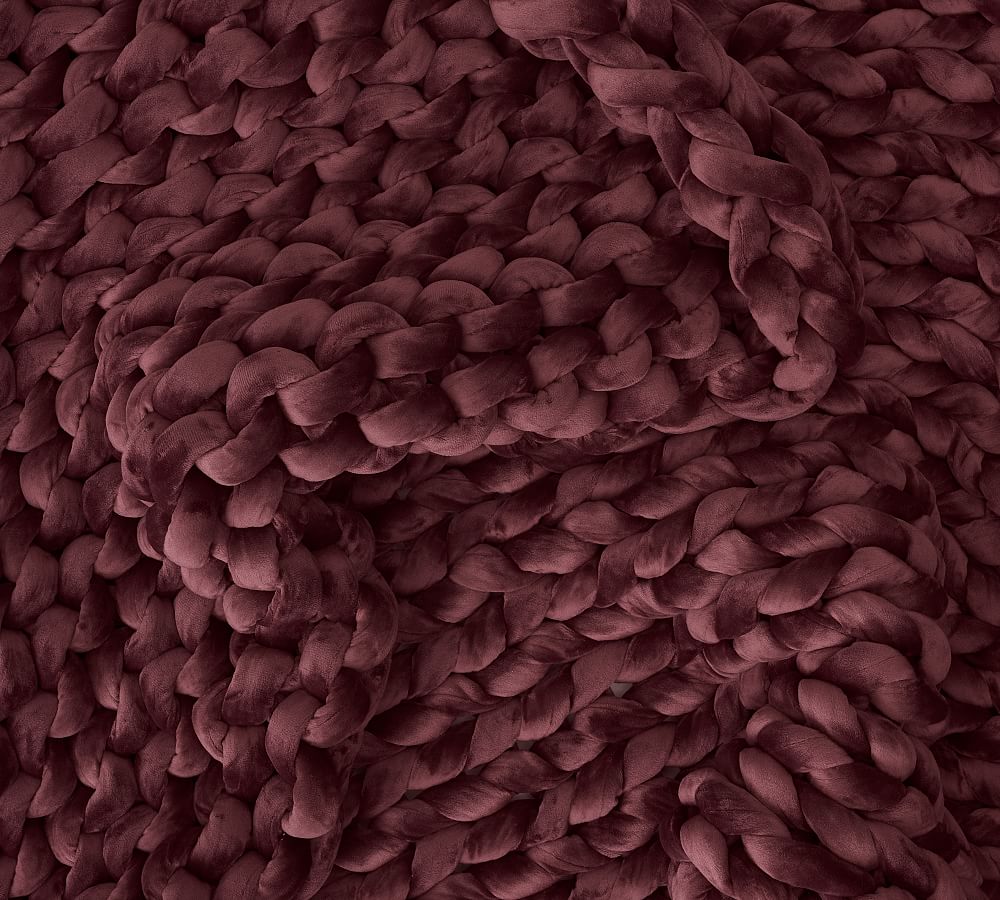 Bearaby Velvet Napper Weighted Blanket Pottery Barn