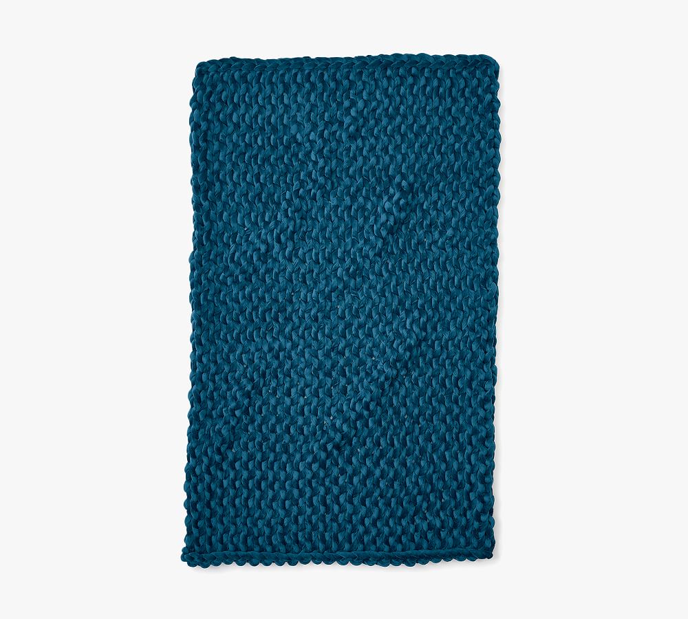 Bearaby Velvet Napper Weighted Blanket Pottery Barn