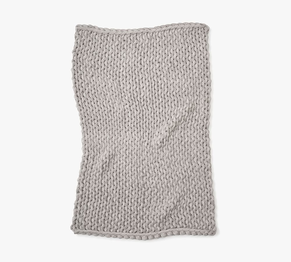 Bearaby Velvet Napper Weighted Blanket Pottery Barn