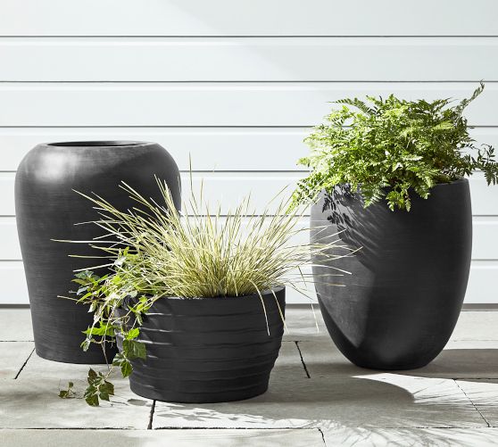 Artisan Outdoor Planters Pottery Barn